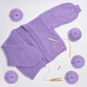 Knitting Kit- The Frankie Cardi