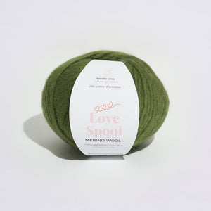 Merino Wool-Olive Green