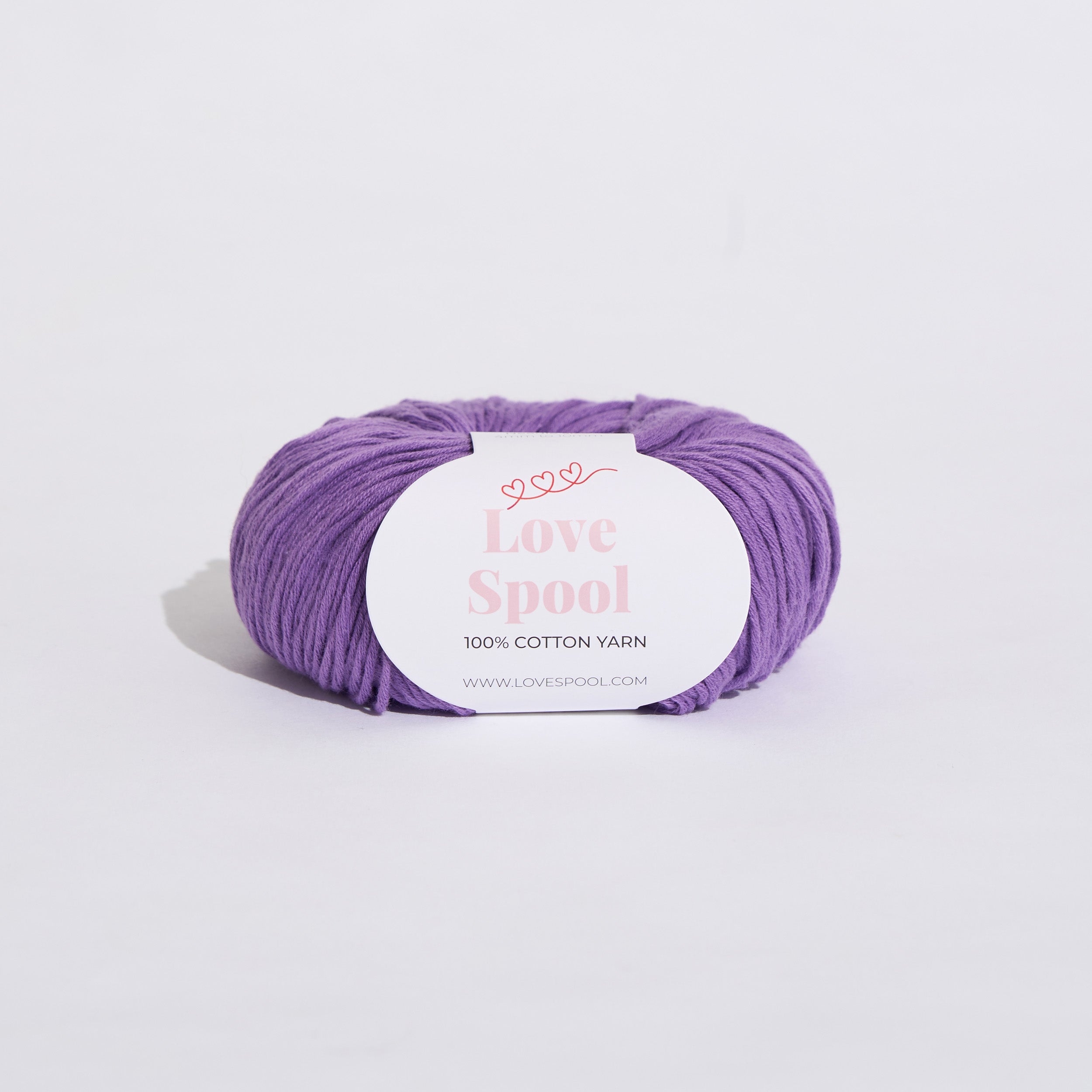 Cotton Yarn- Purple Iris – Love Spool