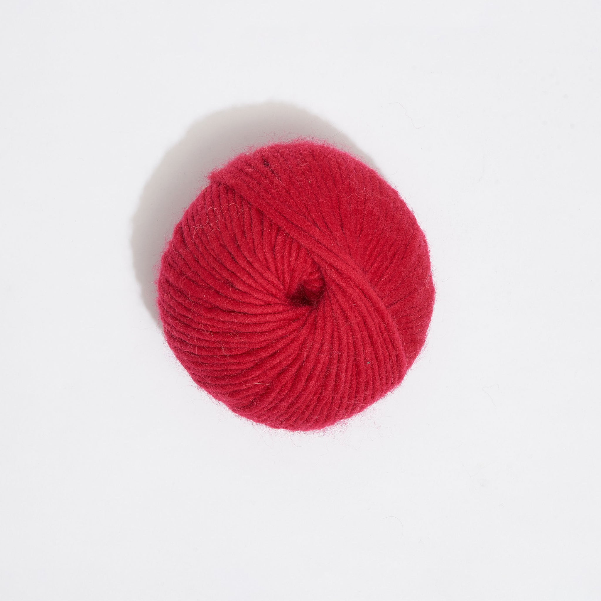 Merino Wool-Lipstick Red