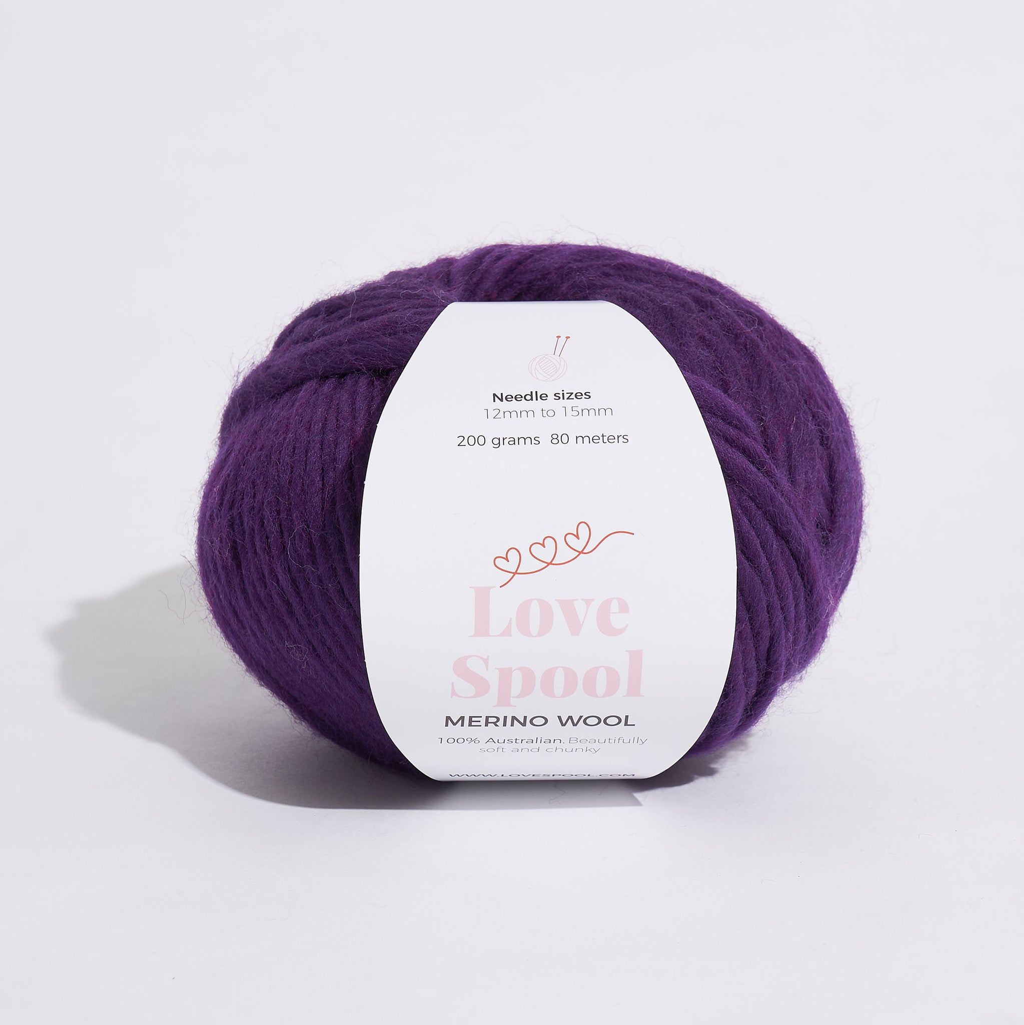 Merino Wool-Purple Jewel