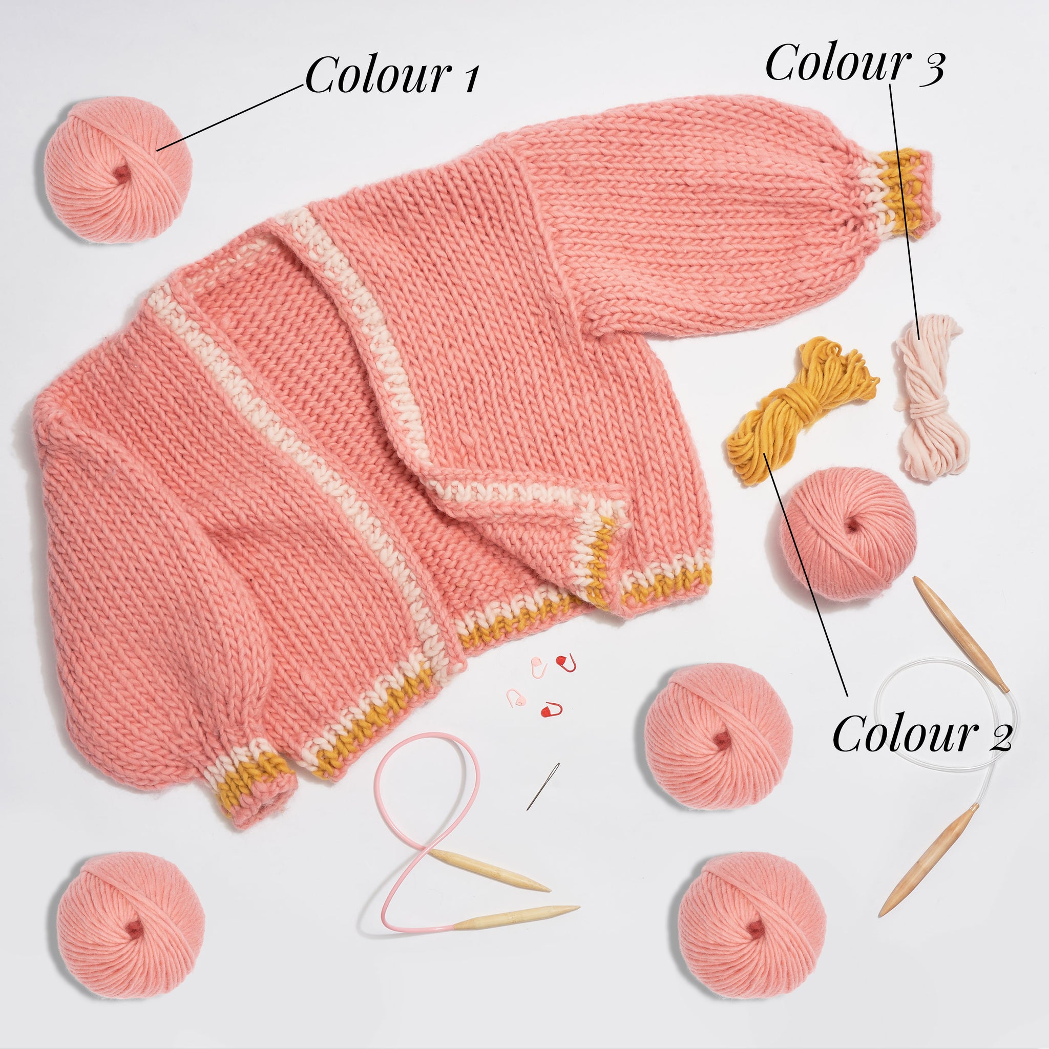 Knitting Kit- The Romy Cardi