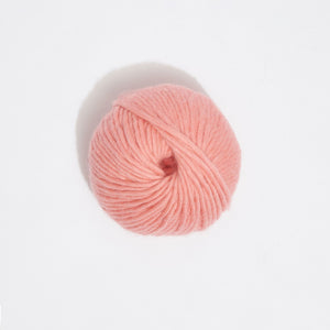 Merino Wool-Sweet Coral Pink