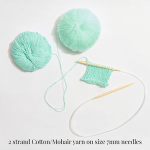 Mohair- Peach